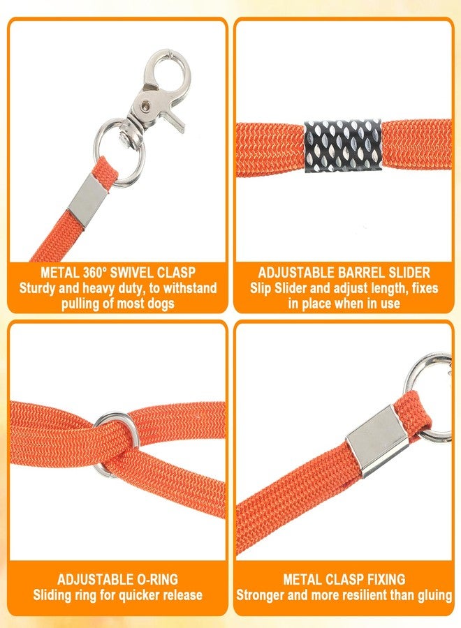 Jxiwfvl 3 PCS Pet Dog Grooming Loops, Adjustable Nylon Restraint Noose Loop Rope, Fixed Dog Cat Safety Bathing Tether Straps for Pet Grooming Arm Table Bathtub Accessories - Image 5